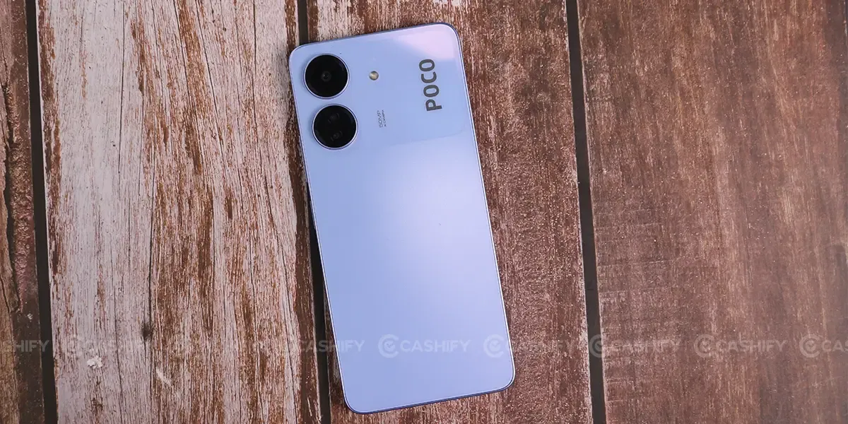 Poco C65 Has A Matte Finish