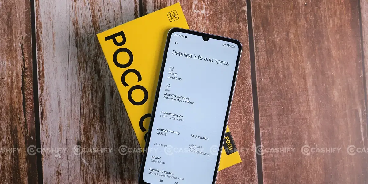 Poco C65 Specifications