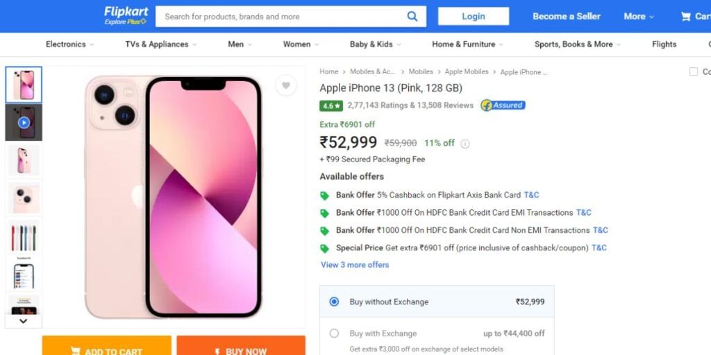 Apple iPhone 13 Sale