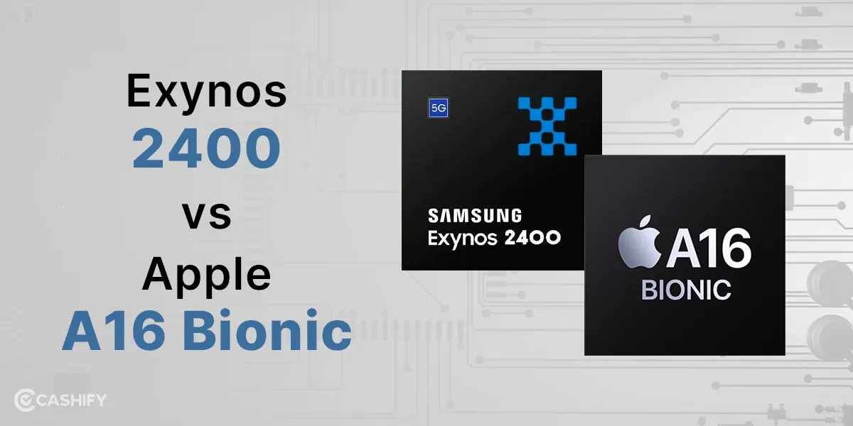Exynos 2400 vs Apple A16 Bionic