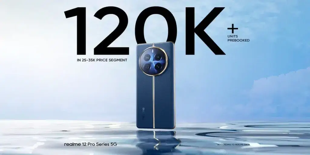 Realme 12 Pro Series Surpasses 120K Units In Prebooking