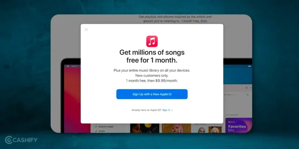 Apple Music free trial