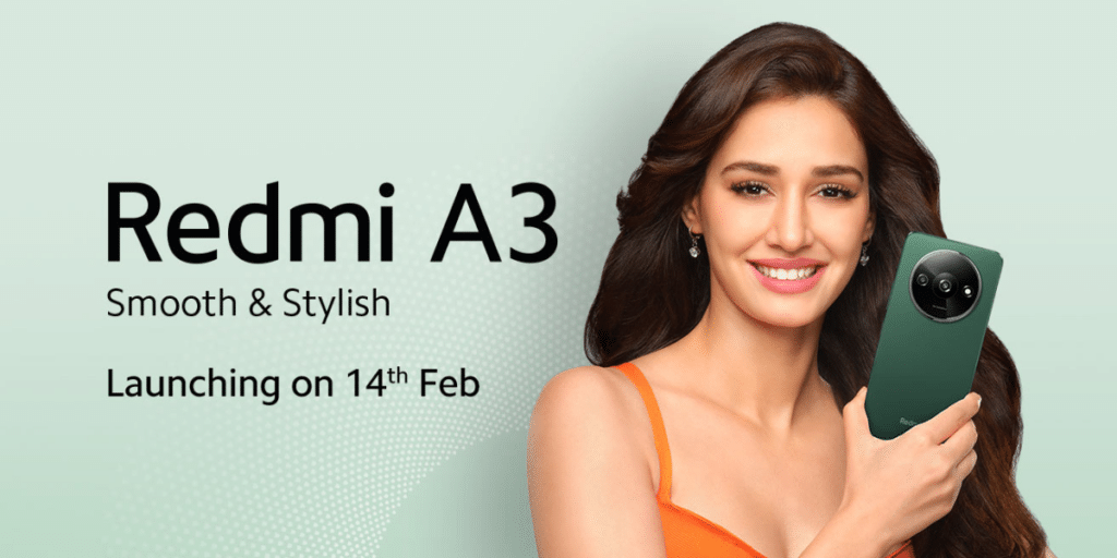 Redmi A3 To Launch In India On February 14