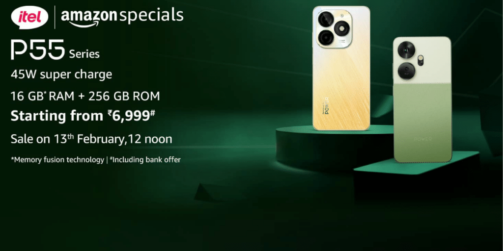 Itel P55 Price In India