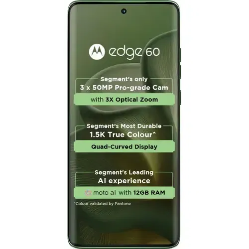 Motorola Moto Edge 60 Front