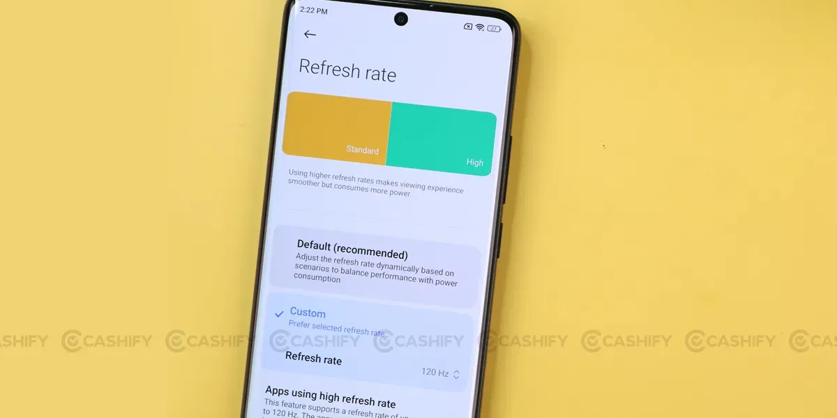 Xiaomi Redmi Note 13 Pro Plus Refresh Rate