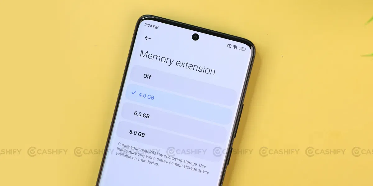 Xiaomi Redmi Note 13 Pro Plus Memory Extension