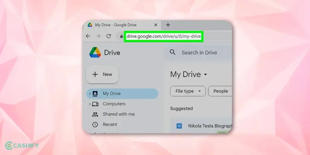 Using Google Drive - Step - 1