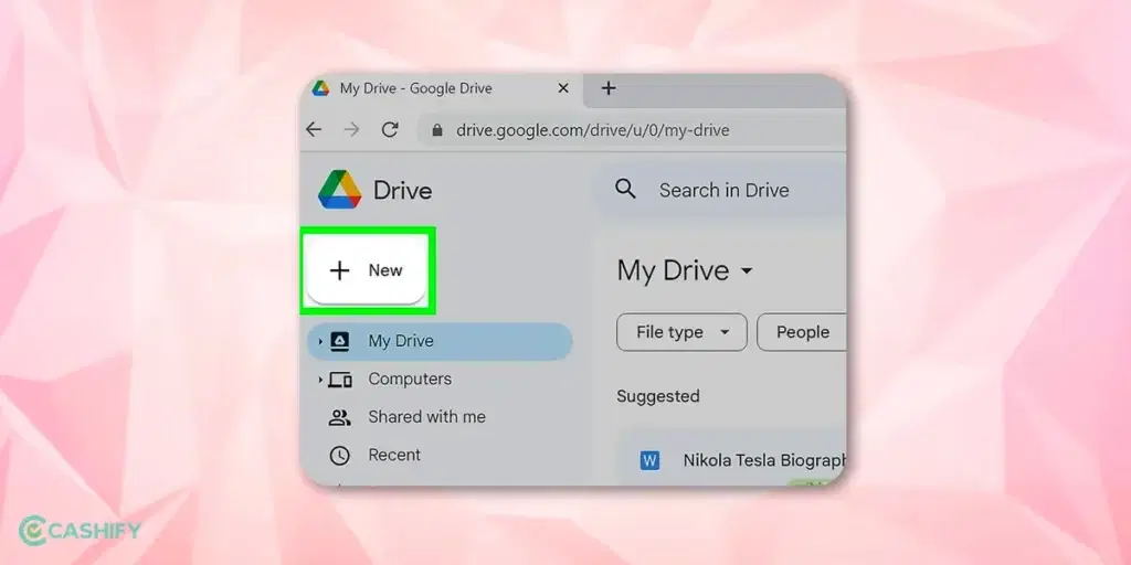 Using Google Drive - Step - 2