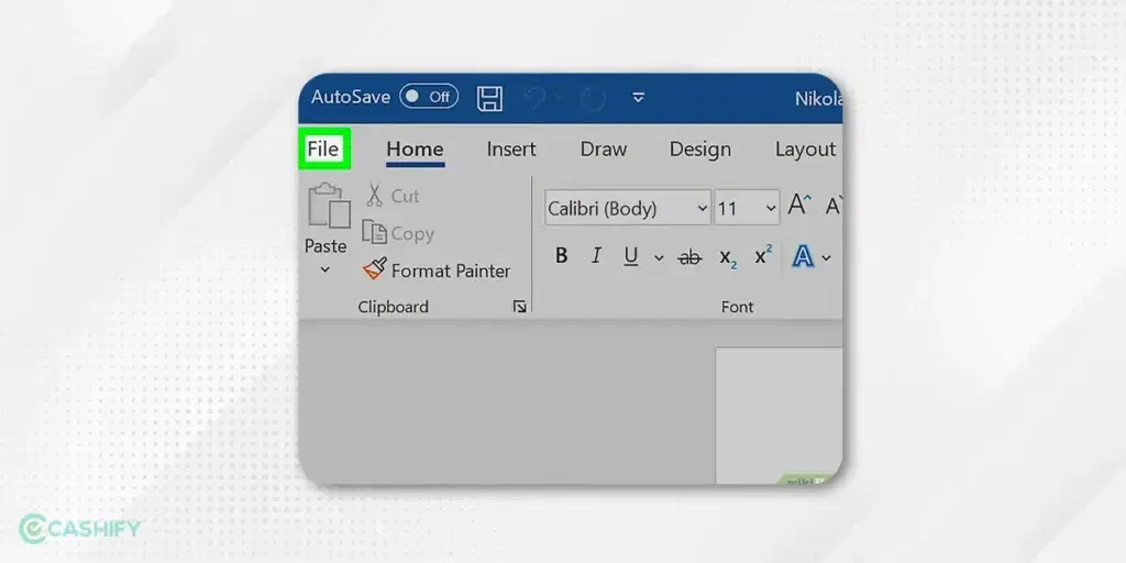 Convert Doc To PDF On Windows - Step - 2