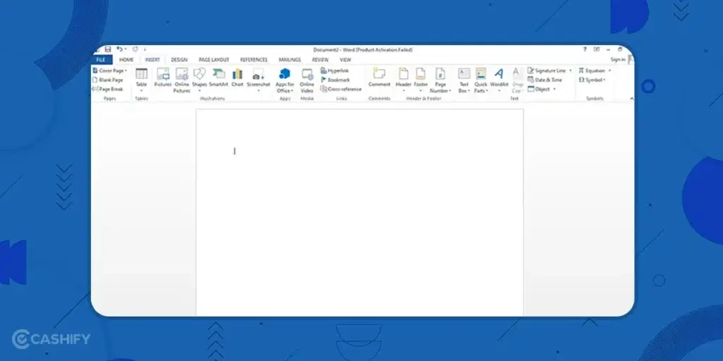 Convert JPG to Word Using Microsoft Word - Step -1