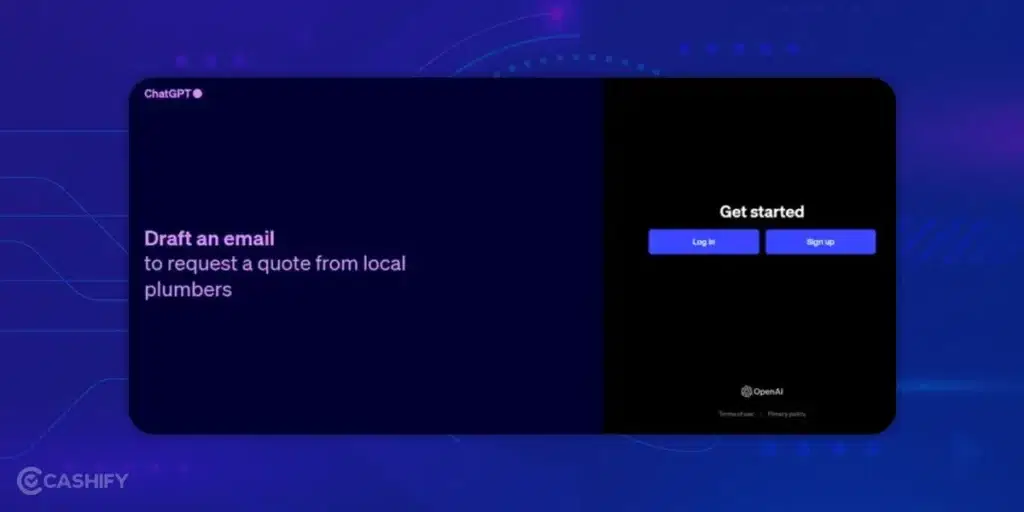 Steps To Log In Into ChatGPT On PC/Laptop/MacBook - step - 1