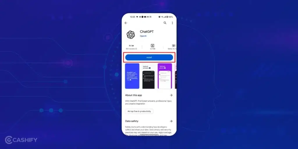 Steps To Log In Into ChatGPT On Android Smartphone - step -9