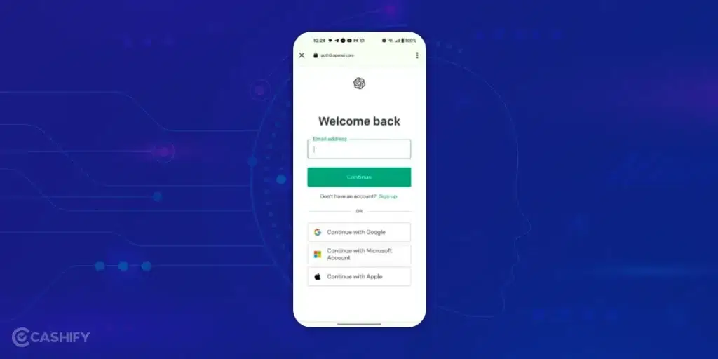 Steps To Log In Into ChatGPT On Android Smartphone - step -11
