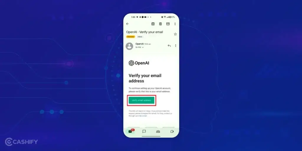 Steps To Log In Into ChatGPT On Android Smartphone - step -12