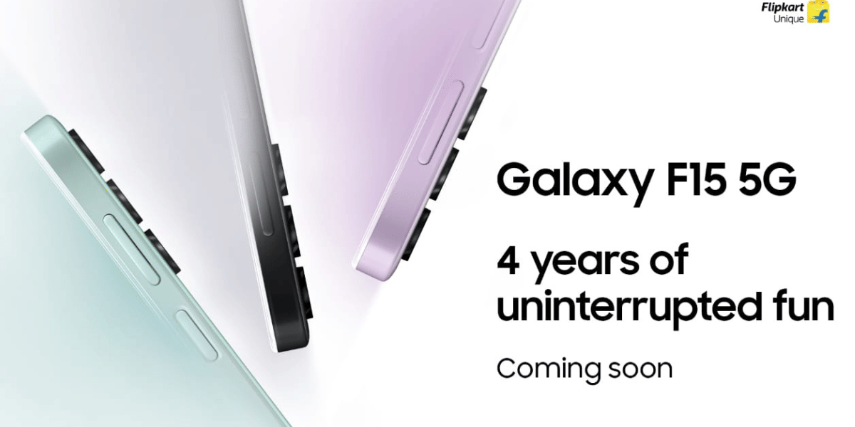 Samsung Galaxy F15 5G With 6,000mAh Battery To Launch On This Date