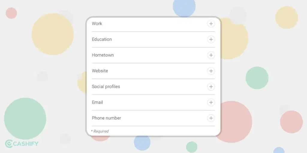public card by google