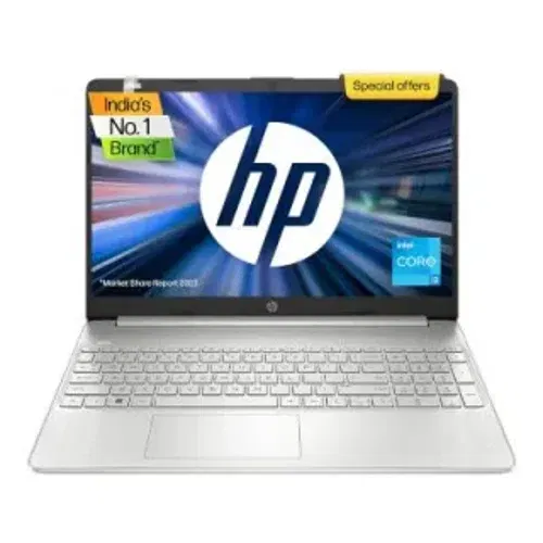 HP 15s fy5004TU 8K8J2PA Core i3 12th Gen 16 GB 512 GB SSD Windows 11 Front