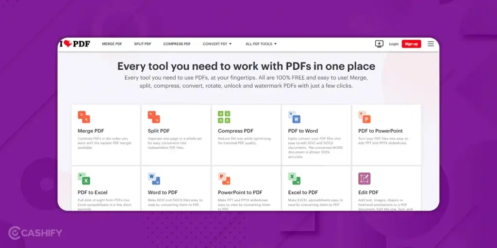 PDF to Excel Converter by Ilovepdf