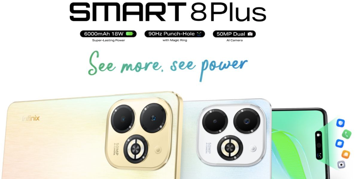 Infinix Smart 8 Plus With 6,000mAh Battery To Launch In India At This Price