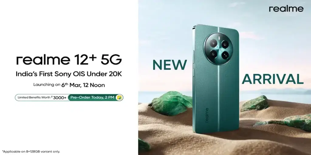 Realme 12+ 5G Preorder offers