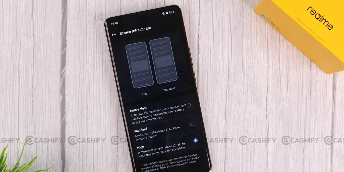 Realme 12 Pro Plus Refresh Rate