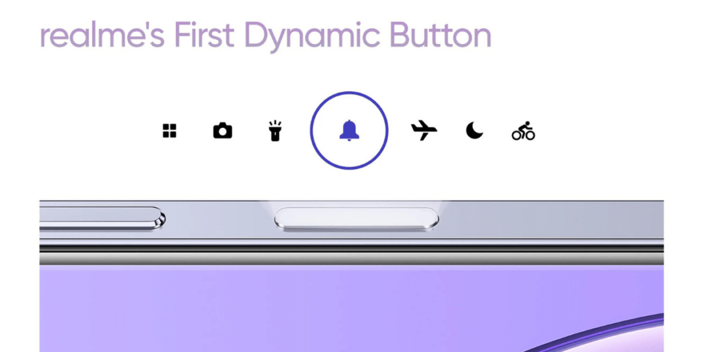 Realme 12 5G Dynamic Button