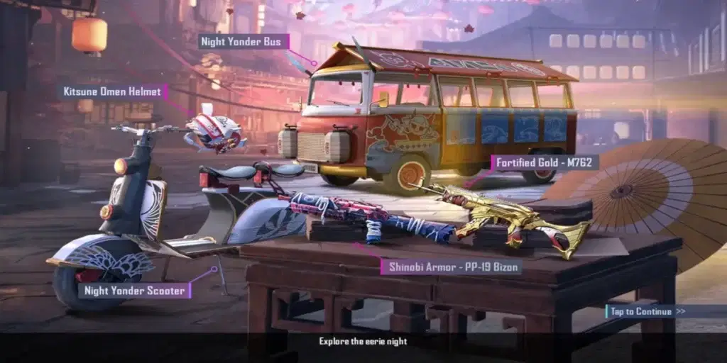 BGMI A5 Royale Pass Rewards