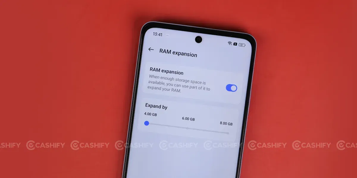 Realme 12 5G RAM Expansion