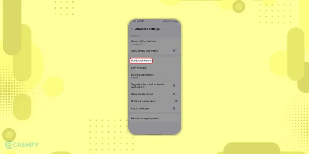 guide to see old notifications on android phone