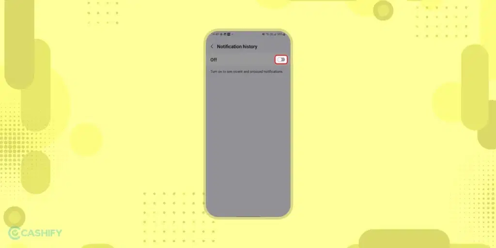 guide to see old notifications on android phone