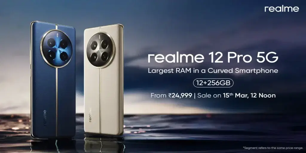 Realme 12 Pro 5G 12GB+256GB Variant Launched In India
