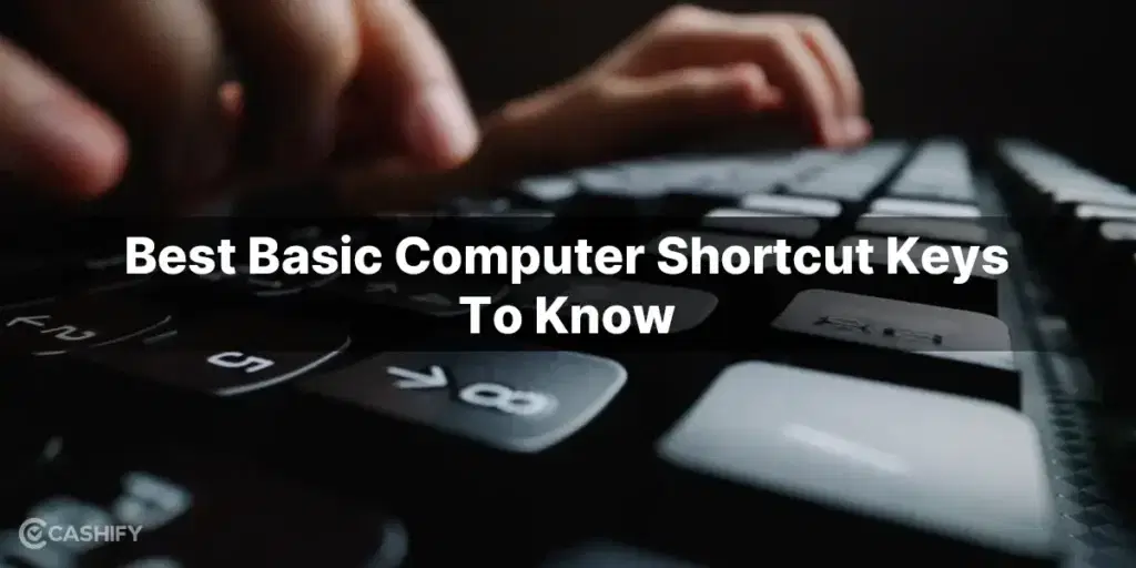 Computer Shortcut Keys Basics