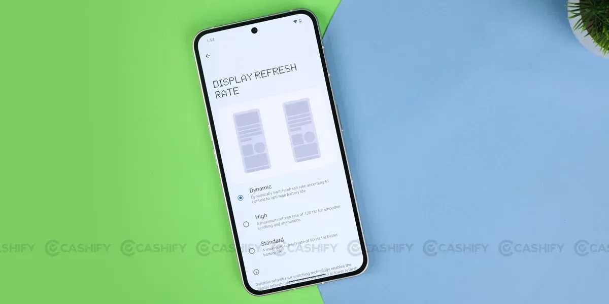 Nothing Phone (2) Refresh Rate
