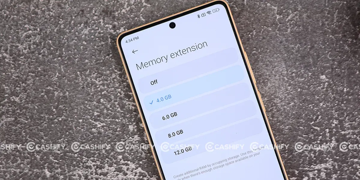 Poco X6 Neo Memory Extension