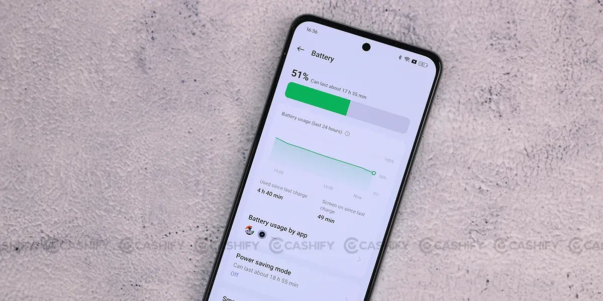 Realme Narzo 70 Pro Battery
