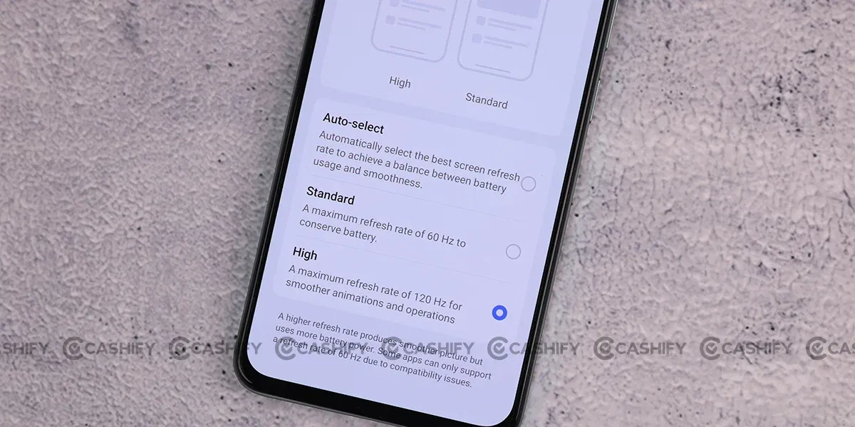 Realme Narzo 70 Pro Refresh Rate
