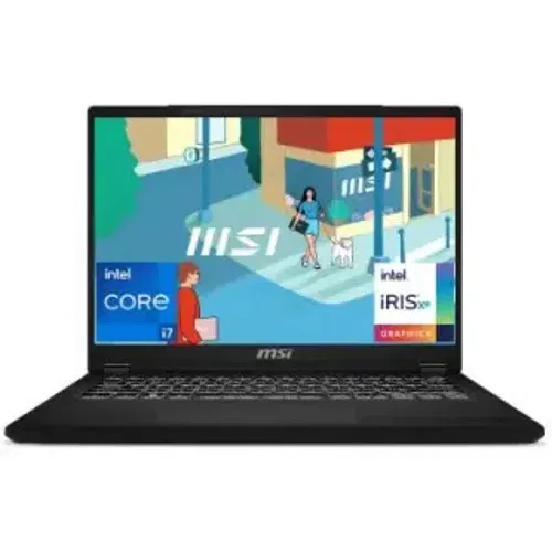 MSI Modern 14 H D13MG 073IN Core i5 13th Gen 16 GB 512 GB SSD Windows 11 Front