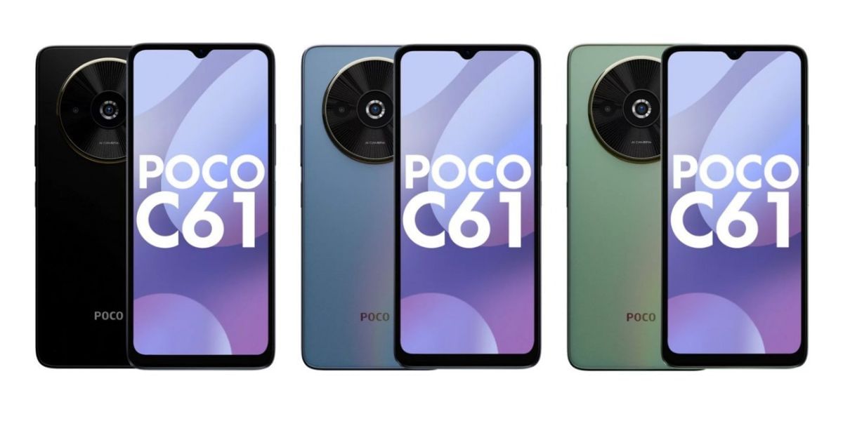 Poco C61 Render, Pricing And Key Features Surfaced Online