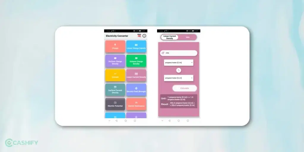 Electricity Converter - best apps for unit conversion
