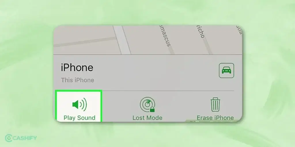 Use Find My iPhone app - step -5