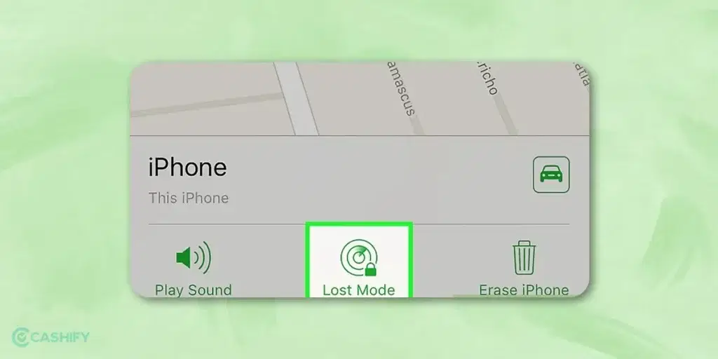 Use Find My iPhone app - step -6