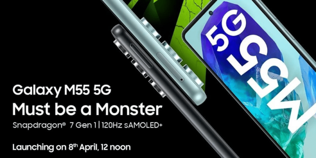 Samsung Galaxy M55 & M15 To Launch On April 8, 2024.