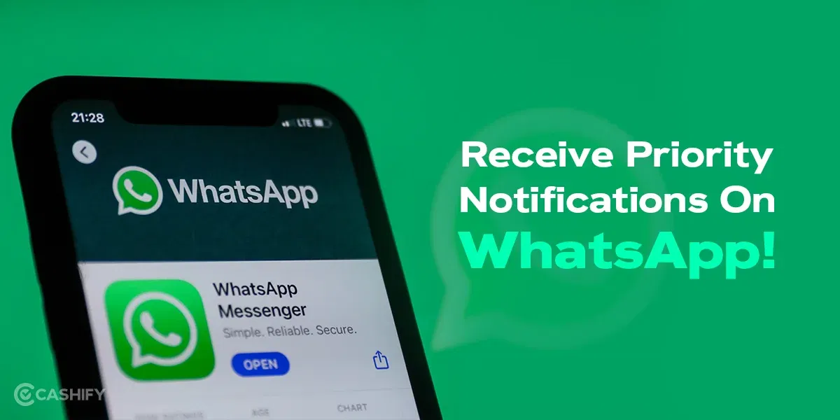 How To Receive High Priority Notifications on WhatsApp?