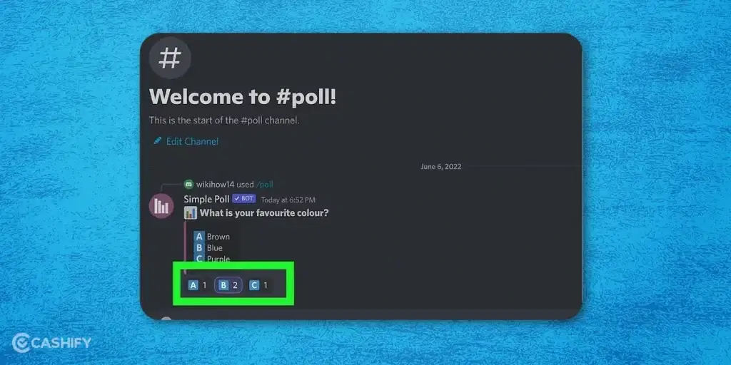 Discord polls
