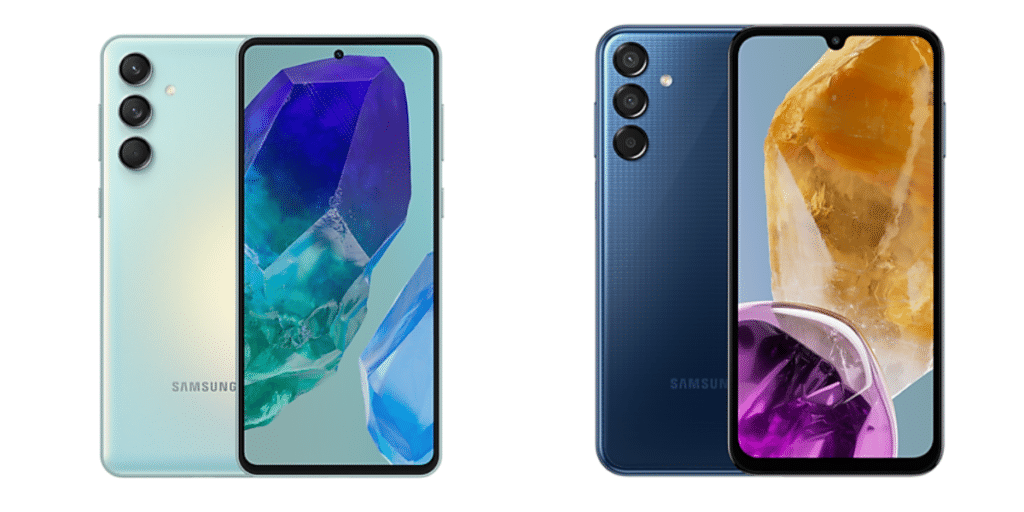 Samsung Galaxy M55 5G and M15 5G Price In India