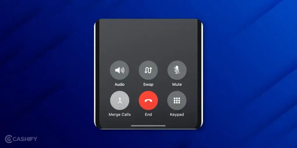 merge calls on iphone to record call
