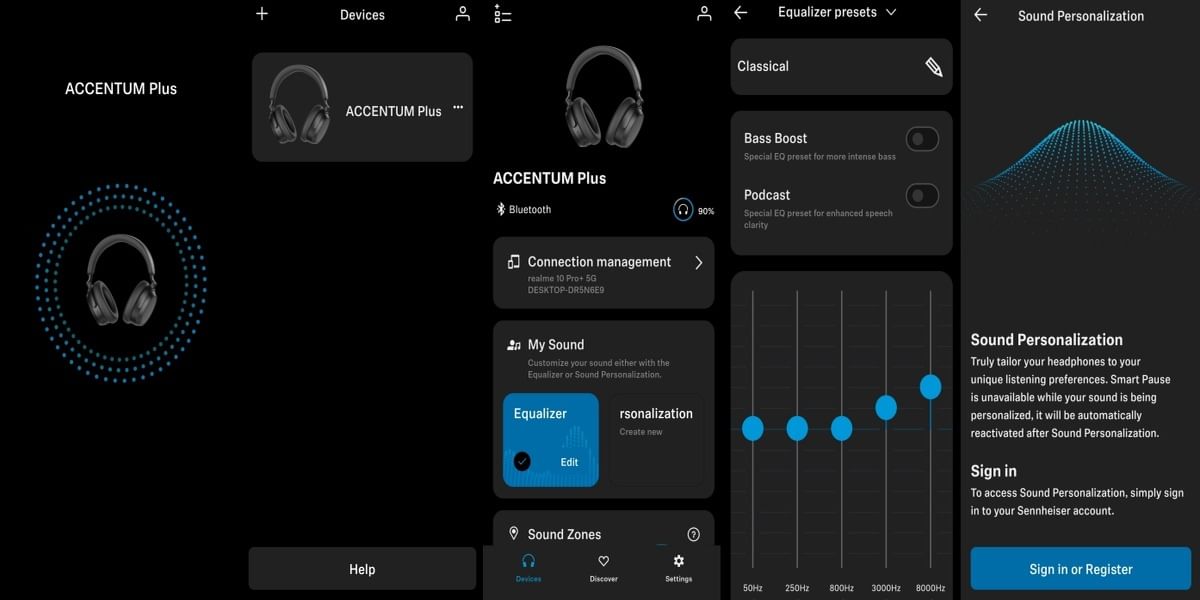 Sennheiser Smart control App