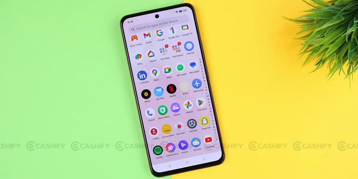 Realme P1 5G Bloatware