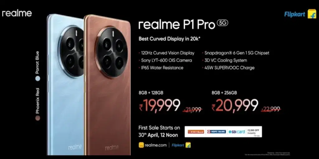 P1 Pro 5G Price In India